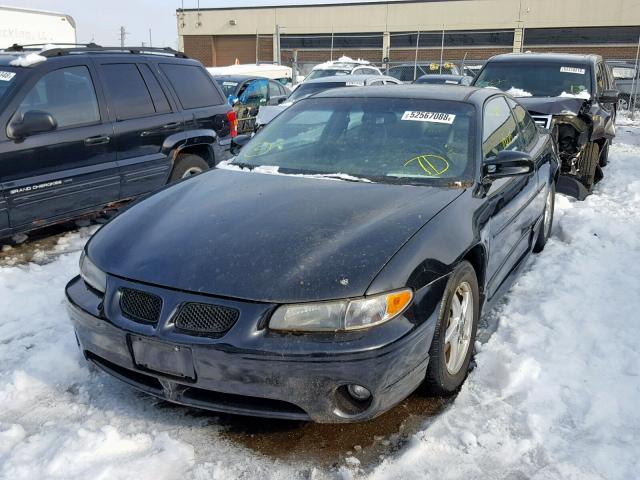 1G2WP12K12F230256 - 2002 PONTIAC GRAND PRIX BLACK photo 2