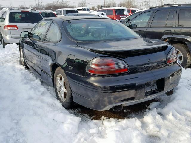 1G2WP12K12F230256 - 2002 PONTIAC GRAND PRIX BLACK photo 3