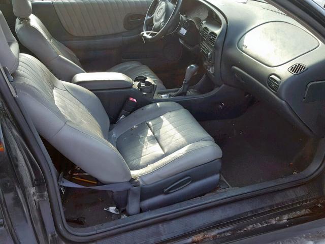 1G2WP12K12F230256 - 2002 PONTIAC GRAND PRIX BLACK photo 5