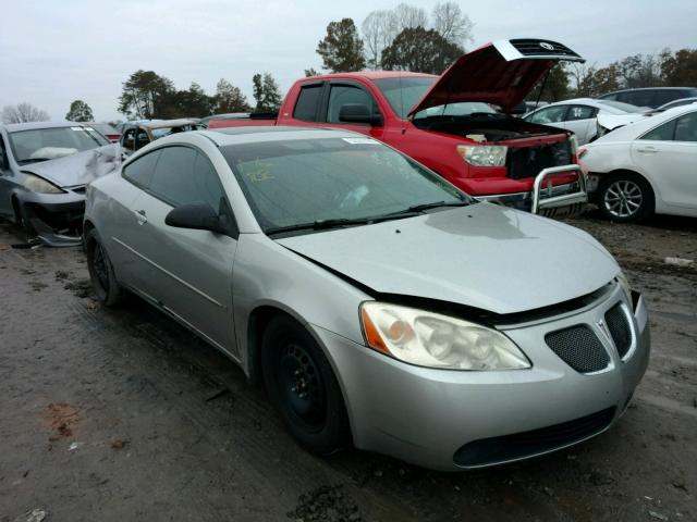 1G2ZH178864203757 - 2006 PONTIAC G6 GT SILVER photo 1