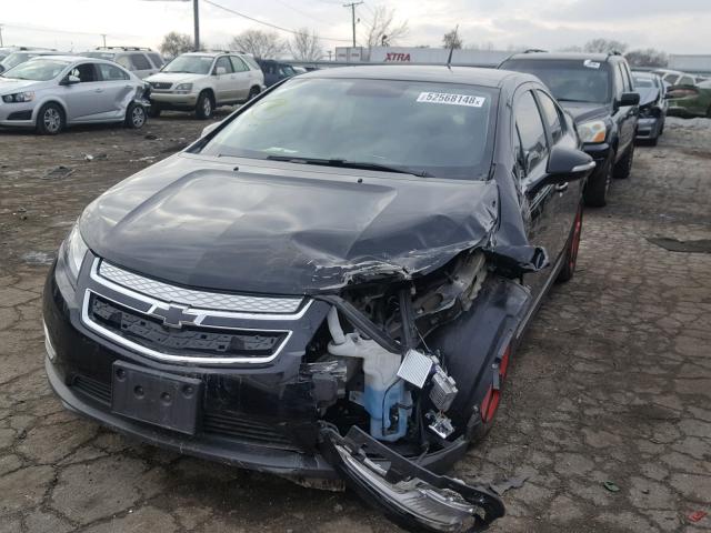 1G1RA6E43CU119914 - 2012 CHEVROLET VOLT BLACK photo 2