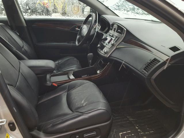 4T1BK3DB0BU387270 - 2011 TOYOTA AVALON BAS Argent photo 5