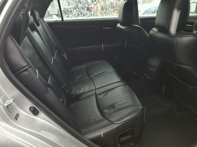 4T1BK3DB0BU387270 - 2011 TOYOTA AVALON BAS Argent photo 6