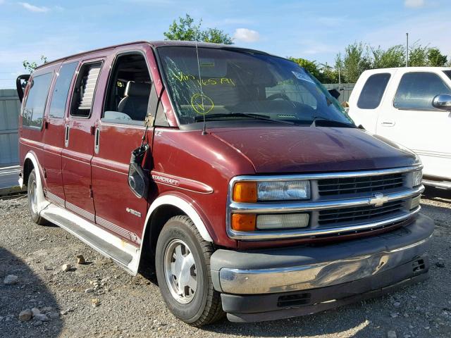 1GBFG15R721165791 - 2002 CHEVROLET EXPRESS G1 TWO TONE photo 1