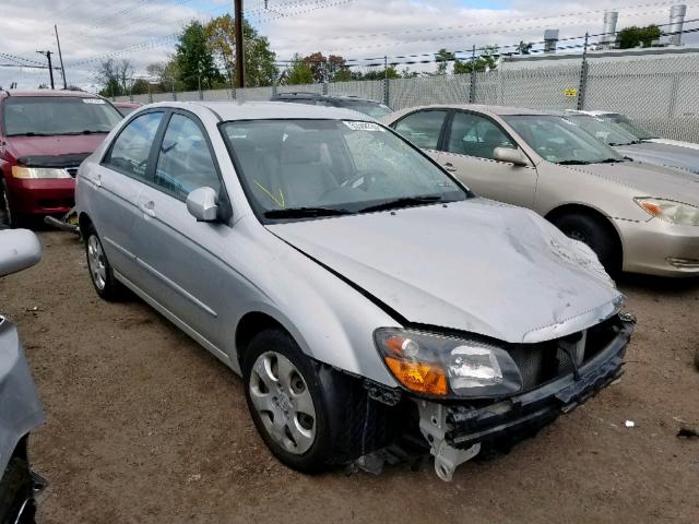 KNAFE221795625702 - 2009 KIA SPECTRA EX SILVER photo 1