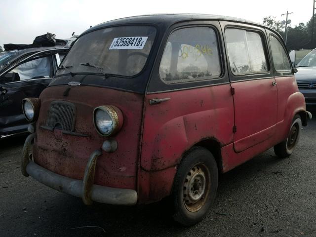 100108064622 - 1960 FIAT 600 RED photo 2