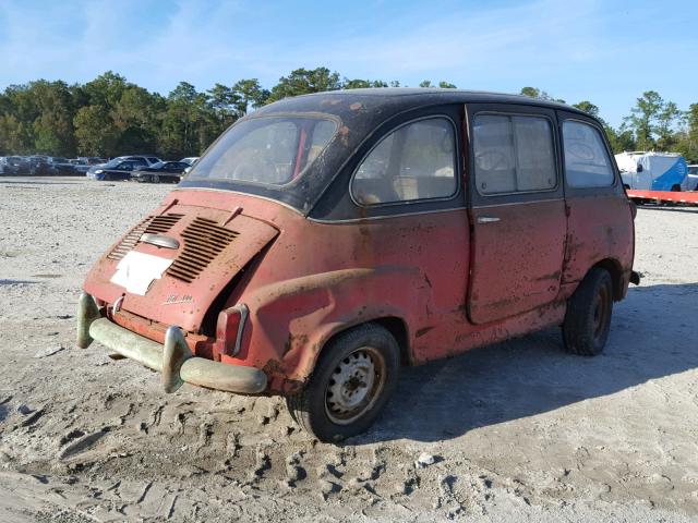100108064622 - 1960 FIAT 600 RED photo 4