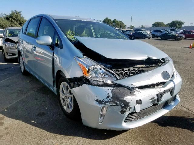 JTDZN3EU3D3194775 - 2013 TOYOTA PRIUS V BLUE photo 1