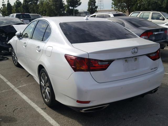 JTHBE1BL0D5023521 - 2013 LEXUS GS 350 WHITE photo 3