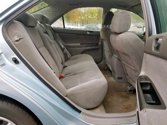 4T1BE32K15U516275 - 2005 TOYOTA CAMRY LE BLUE photo 6