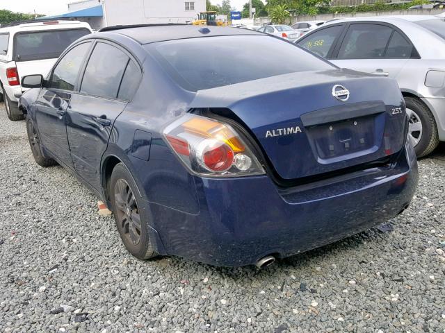 1N4AL2APXAC105041 - 2010 NISSAN ALTIMA BAS BLUE photo 3