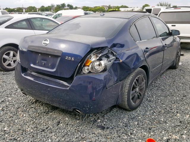 1N4AL2APXAC105041 - 2010 NISSAN ALTIMA BAS BLUE photo 4