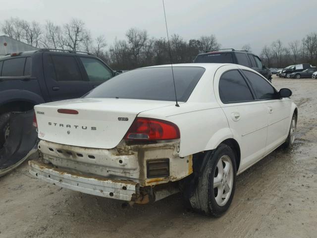 1B3EL46X86N166479 - 2006 DODGE STRATUS SX WHITE photo 4