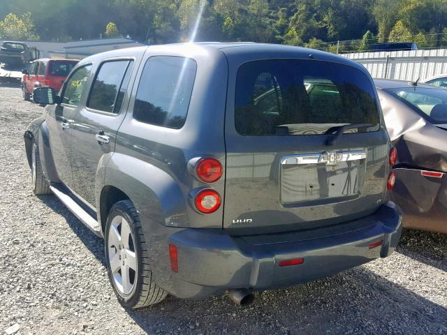 3GNDA53PX8S563850 - 2008 CHEVROLET HHR LT GRAY photo 3