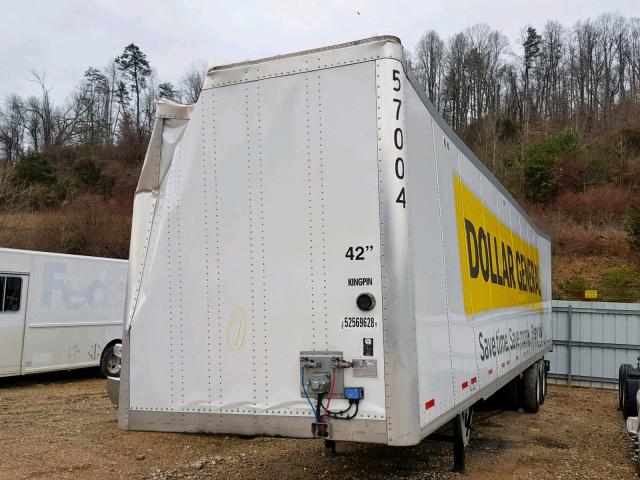 1JJV452D5JL091250 - 2018 WABASH TRAILER WHITE photo 2