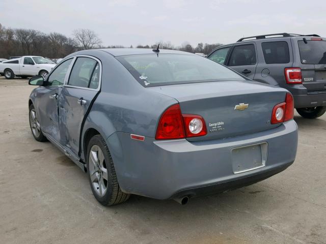 1G1ZH57B58F273411 - 2008 CHEVROLET MALIBU 1LT GRAY photo 3