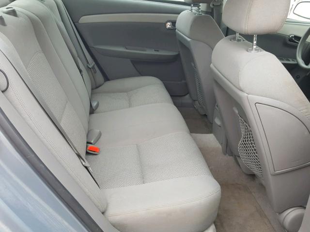 1G1ZH57B58F273411 - 2008 CHEVROLET MALIBU 1LT GRAY photo 6
