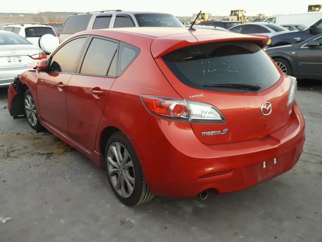 JM1BL1K54B1420971 - 2011 MAZDA 3 S RED photo 3