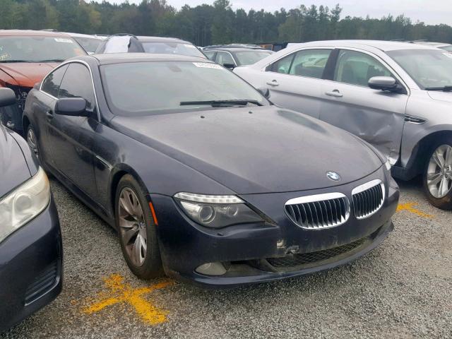 WBAEA53578CV91488 - 2008 BMW 650 I BLACK photo 1