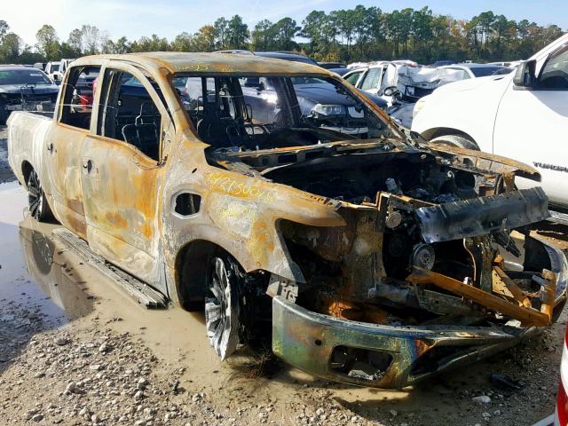 1N6AA1E59HN546254 - 2017 NISSAN TITAN SV BURN photo 1