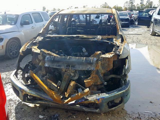 1N6AA1E59HN546254 - 2017 NISSAN TITAN SV BURN photo 10