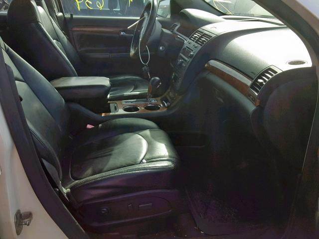 5GZER33768J184838 - 2008 SATURN OUTLOOK XR თეთრი ფოტო 5