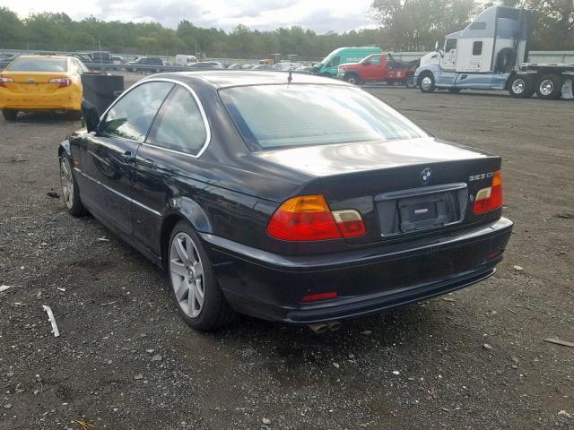 WBABM3342YJN80030 - 2000 BMW 323 CI BLACK photo 3