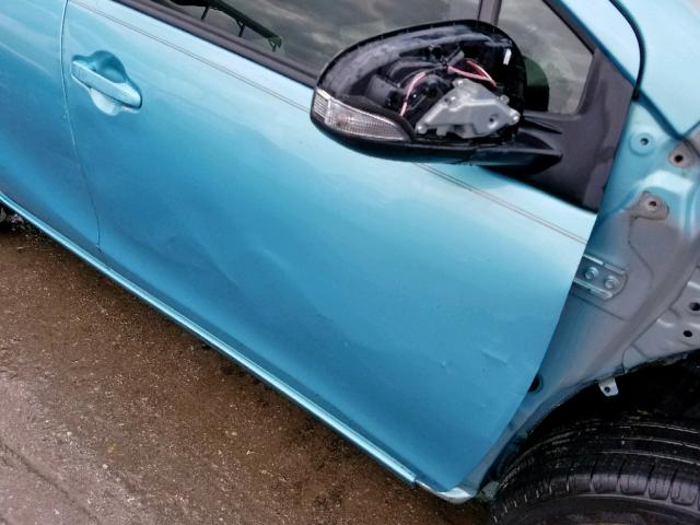 JTDKDTB32D1058942 - 2013 TOYOTA PRIUS C BLUE photo 9