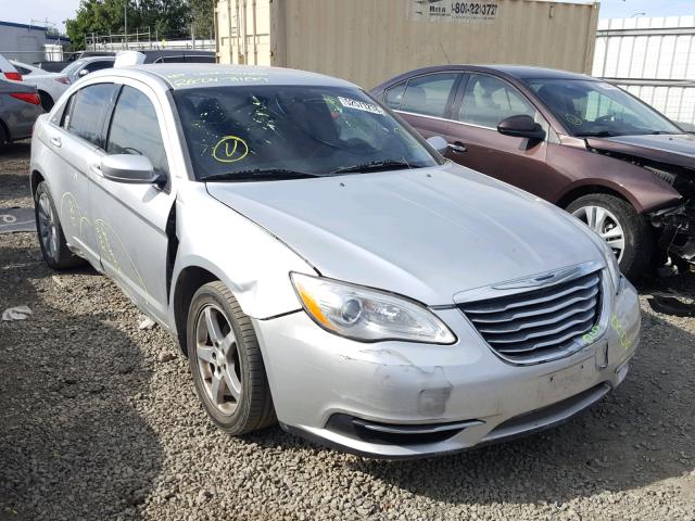 1C3CCBBB3CN236751 - 2012 CHRYSLER 200 TOURIN SILVER photo 1