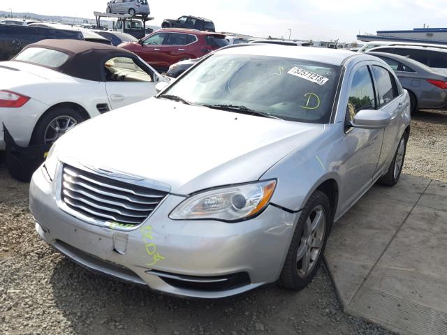 1C3CCBBB3CN236751 - 2012 CHRYSLER 200 TOURIN SILVER photo 2