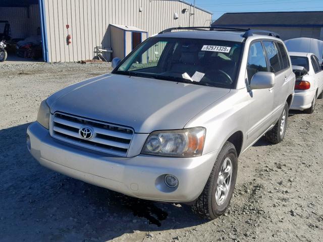 JTEGD21A840095964 - 2004 TOYOTA HIGHLANDER SILVER photo 2