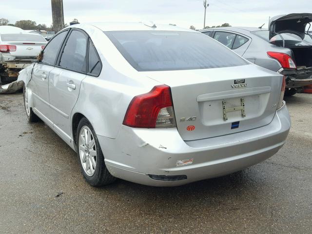 YV1MS382282405547 - 2008 VOLVO S40 2.4I SILVER photo 3