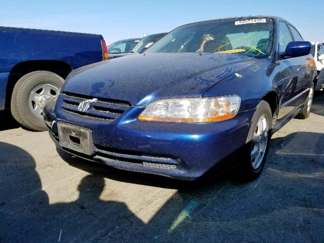 JHMCG66042C022330 - 2002 HONDA ACCORD EX BLUE photo 2