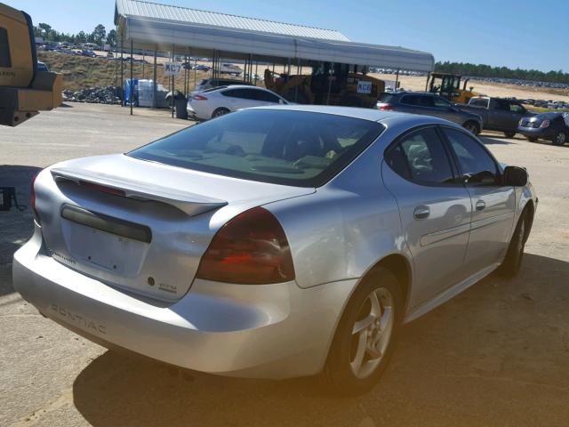 2G2WR524X41130086 - 2004 PONTIAC GRAND PRIX SILVER photo 4