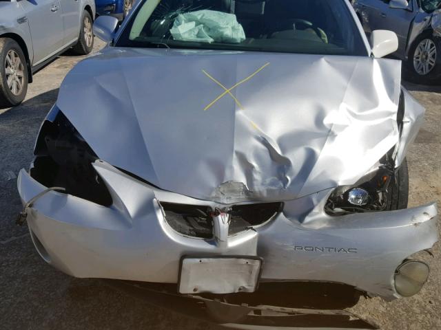 2G2WR524X41130086 - 2004 PONTIAC GRAND PRIX SILVER photo 9