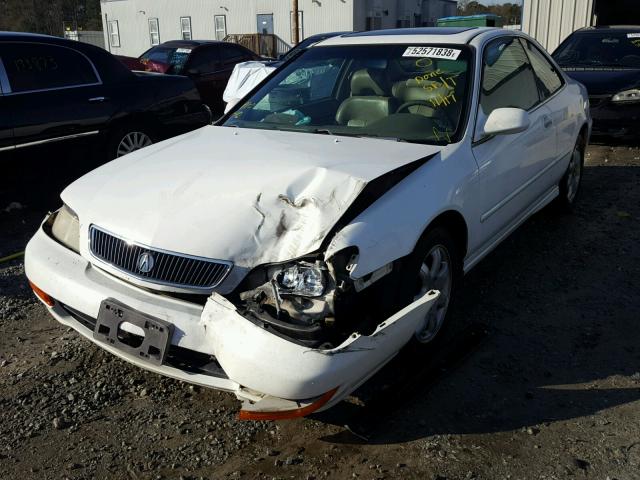 19UYA2258WL004505 - 1998 ACURA 3.0CL WHITE photo 2