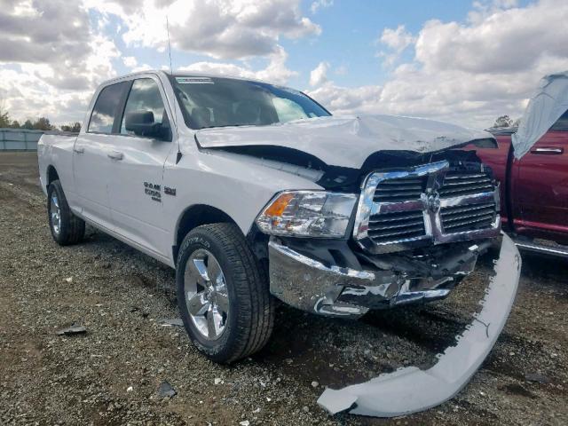 1C6RR7TTXKS662632 - 2019 RAM 1500 CLASS WHITE photo 1