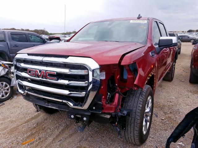 1GTP8BED5KZ325997 - 2019 GMC SIERRA C15 BURGUNDY photo 2