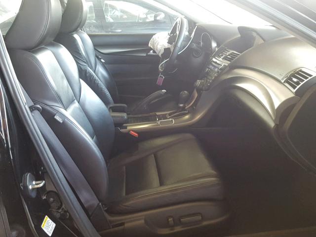 19UUA8F55EA008355 - 2014 ACURA TL TECH შავი ფოტო 5