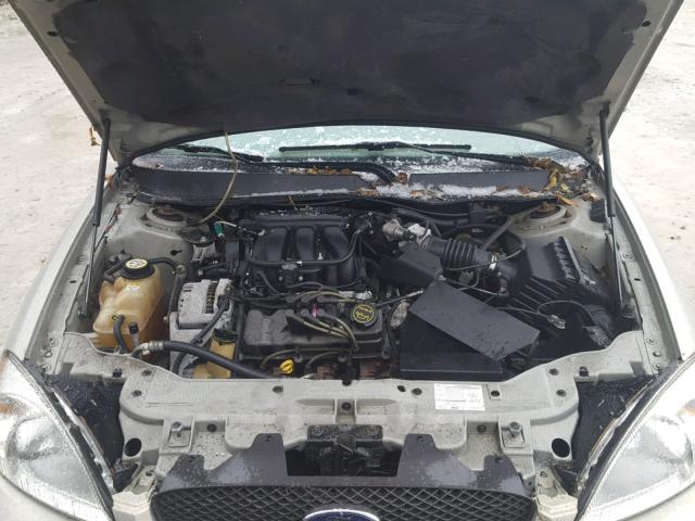 1FAFP56U77A177376 - 2007 FORD TAURUS SEL CREAM photo 7