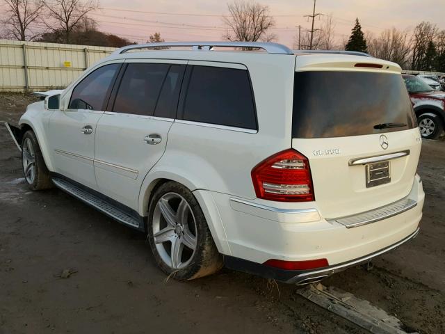 4JGBF8GE9CA783434 - 2012 MERCEDES-BENZ GL 550 4MA WHITE photo 3