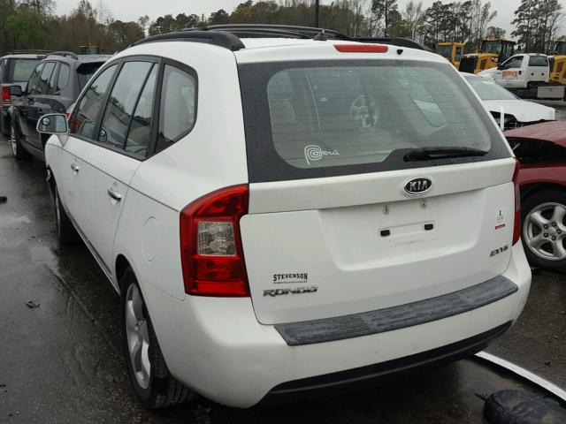 KNAFG526887157151 - 2008 KIA RONDO LX WHITE photo 3