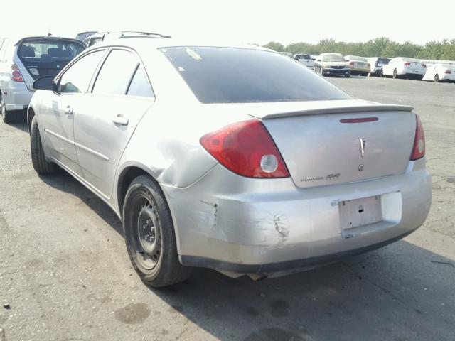 1G2ZF55B964166245 - 2006 PONTIAC G6 SE SILVER photo 3