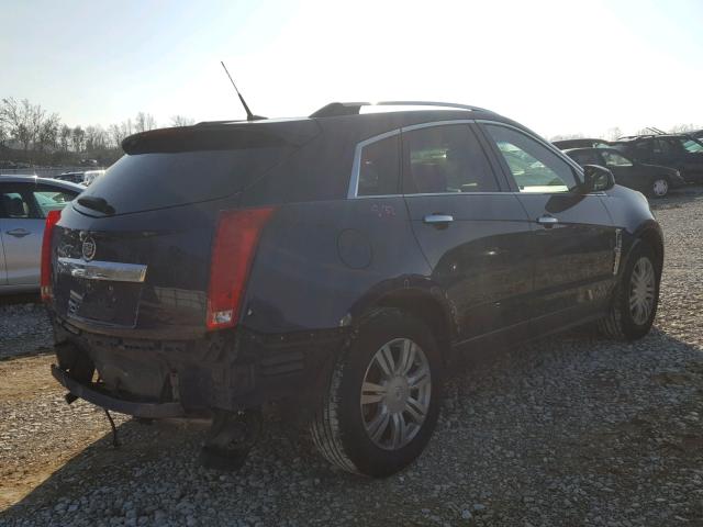 3GYFNDEY2AS624419 - 2010 CADILLAC SRX LUXURY BLUE photo 4