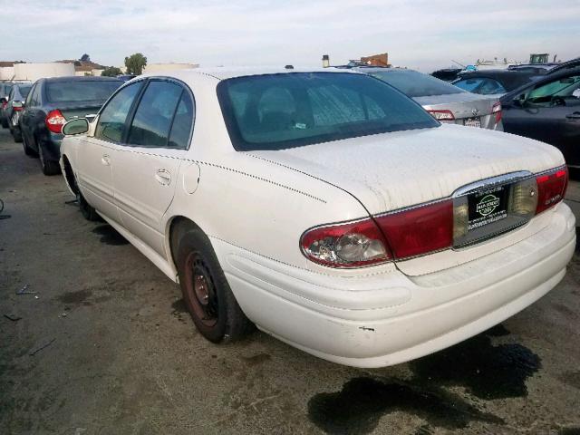 1G4HP52K75U116222 - 2005 BUICK LESABRE CU WHITE photo 3