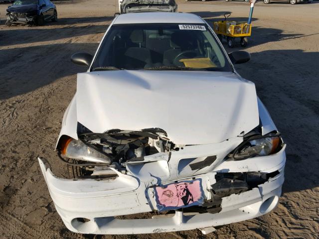 1G2NF52E54M667126 - 2004 PONTIAC GRAND AM S WHITE photo 7