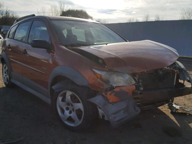 5Y2SL63865Z481699 - 2005 PONTIAC VIBE ORANGE photo 1