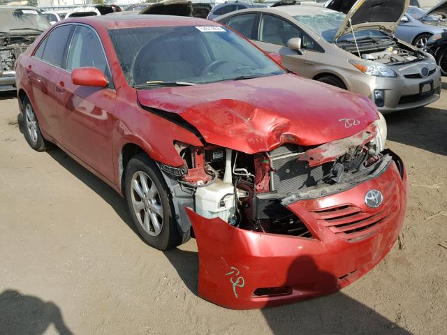 4T1BE46K68U226182 - 2008 TOYOTA CAMRY CE RED photo 1