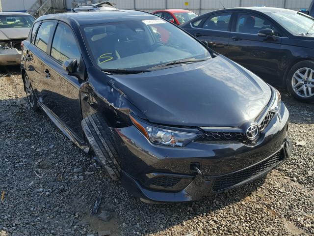 JTNKARJE7HJ545294 - 2017 TOYOTA COROLLA IM BLACK photo 1