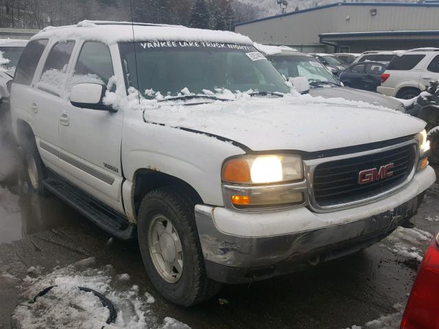 1GKEK13ZX3J220006 - 2003 GMC YUKON WHITE photo 1